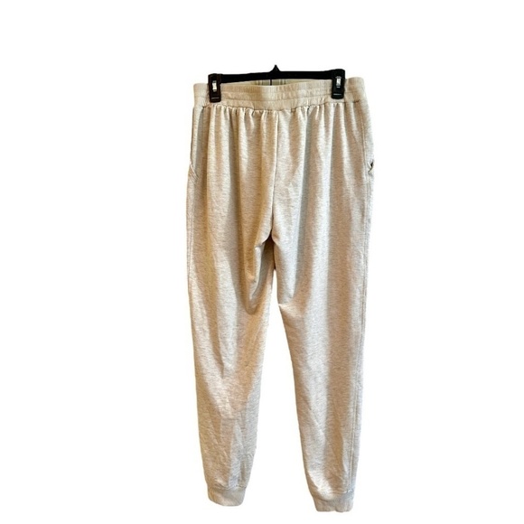 IDLA, WOMENS SWEATPANTS.ELASTIC WAIST WITH TIE STRING. LIGHT HEATHER TAN.SIZE XL - Picture 4 of 7